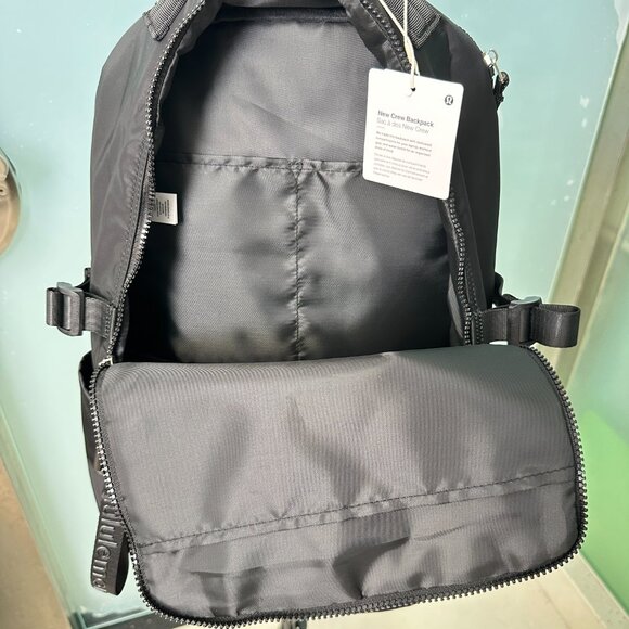 Lululemon NEW CREW 22L Logo Zipper Nylon Backpack - Picture 4 of 7